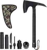 🪓 liantral folding camping axe kit with sheath - tactical survival hatchet for outdoor hiking and backpacking логотип