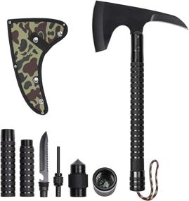 img 4 attached to 🪓 LIANTRAL Folding Camping Axe Kit with Sheath - Tactical Survival Hatchet for Outdoor Hiking and Backpacking