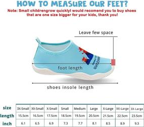 img 1 attached to Boys，Toddler Non Slip Barefoot Sports Outdoor Boys' Shoes for Outdoor