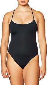 img 3 attached to Roxy Women's Beach Classics One Piece Swimsuit: Dive into Style and Comfort