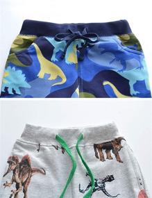 img 2 attached to 🦖 Elevens Kingdom Sweatpants: Stylish Drawstring Dinosaurs1 Boys' Clothing and Pants for Ultimate Comfort and Style