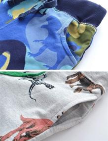 img 1 attached to 🦖 Elevens Kingdom Sweatpants: Stylish Drawstring Dinosaurs1 Boys' Clothing and Pants for Ultimate Comfort and Style