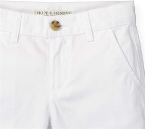 img 1 attached to Мальчики "Boys' Relaxed Linen Shorts" компании Hope & Henry