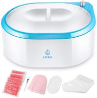 💙 fast meltdown paraffin wax machine for soft, smooth hand and feet - blue spa paraffin warmer! logo