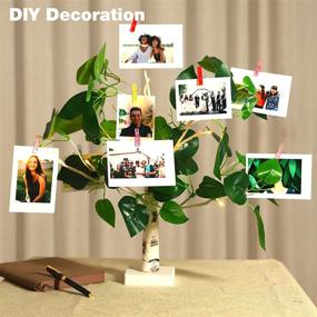 img 2 attached to 🎄 Bolylight Lighted Birch Tree - Warm White LED Tabletop Decoration for Christmas, Home Party - Artificial Decorative Branch Lamp