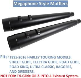 img 3 attached to Mufflers 1995 2016 Touring Megaphone Electra
