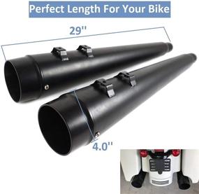 img 1 attached to Mufflers 1995 2016 Touring Megaphone Electra