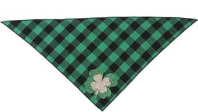 img 2 attached to Patricks Bandana Shamrock Appliques Holiday