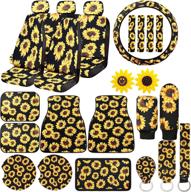 sunflower accessories shoulder handbrake decoration logo