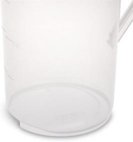img 2 attached to 🍹 Sterilite 2 x 2 Quart Round Pitcher, Blue Sky Lid, Clear Base- Pack of 2: Versatile and Durable Pitchers for All Your Beverage Needs