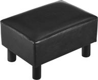 youdenova footstool ottoman footrest leather logo