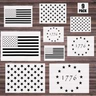 american stencil template painting notebook logo