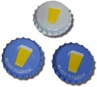 🍺 home brew ohio cold activated oxygen barrier crown caps - 144 count (4257) logo