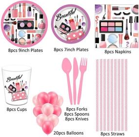 img 1 attached to Supplies Disposable Tableware Balloons Decorations Event & Party Supplies