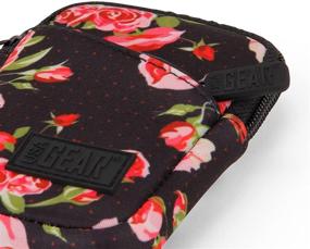 img 2 attached to 📷 USA GEAR Small Camera Case: Compact Digital Cameras Bag for Canon PowerShot, Nikon Coolpix A300, Sony Cybershot DSC-W830, and More - Floral Design - Fits 4.5 Inch Cameras