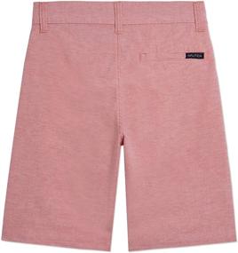 img 1 attached to 👖 Nautica Boys' Flat-Front Shorts for Optimal SEO