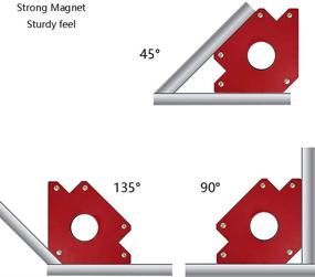 img 3 attached to Magnet Welding Clamps Strong Magnetic