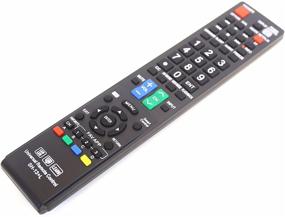 img 1 attached to Sharp GB004WJSA Universal Remote Control: For All Sharp BRAND TV, Smart TV - 1 Year Warranty - Find the Perfect Replacement
