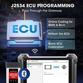 img 2 attached to 🔧 MaxiSys Elite MS908P J2534 Autel MK908P - Продвинутый автомобильный диагностический сканер для онлайн-программирования и кодирования, включая 30+ специальных функций, полную системную диагностику и активное тестирование.