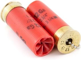 img 2 attached to 🔫 Enhance Your Decor with Authentic 12 Gauge Light or Fan Pulls, Set of 2 Replicated Shotgun Rounds, Proudly Made in the USA by LUCKY SHOT