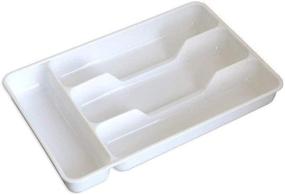 img 2 attached to Efficiently Organize Your Cutlery with LiangTing's Pack of 2 Small Silverware Trays
