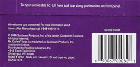 img 1 attached to Mr. Coffee 8-12 Cup Coffee Filters: 100 Pack (2 x 50) for Optimal Brewing