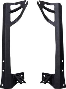 img 4 attached to 🚗 Spurtar Windshield Light Brackets: Securely Mount 52'' Light Bar on Jeep Wrangler JK 2007-2017