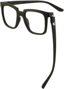 img 1 attached to 🐰 Bunny Eyez Readers: Tiltable & Flippable Frame Reading Glasses - Chic Modern Design