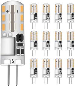 img 4 attached to 💡 G4 JC Type Bi-Pin Base LED Light Bulbs 1 Inch