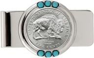 westward journey nickel turquoise coin logo