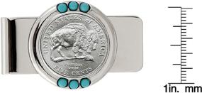 img 1 attached to Westward Journey Nickel Turquoise Coin