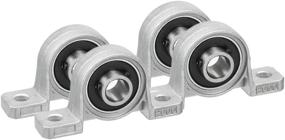 img 4 attached to Uxcell Mounted Pillow Insert Bearing Power Transmission Products and Bearings