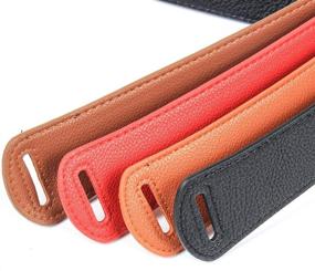 img 1 attached to Womens Leather Buckle Junior Waist