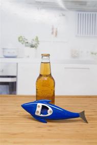 img 2 attached to 🦈 Boston Warehouse Shark-shaped Bottle Opener from the Animal House Collection: A Stylish and Functional Statement Piece