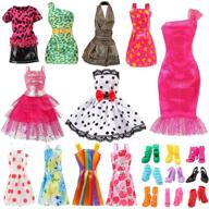 👗 complete barbie dolls closet set - including glamorous clothes and accessories logo