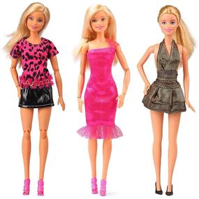 img 2 attached to 👗 Complete Barbie Dolls Closet Set - Including Glamorous Clothes and Accessories