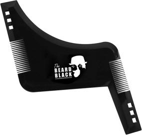 img 2 attached to The BEARD BLACK Beard Shaping & Styling Tool: Perfect Line Up & Edging with Inbuilt Comb, Ideal for Beard Trimmer or Razor, Premium Quality