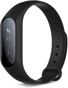 img 3 attached to 💪 Yuntab Y2 Smartband with Heart Rate Monitor, Sleep Detection, Fitness Tracker, Call Notification – Compatible with iOS and Android (Y2-Black)