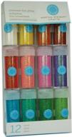 ✨ sparkle and shine with martha stewart crafts iridescent glitter 12-pack (40-34005) logo