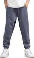 binpaw boys' cotton jogger pants for casual comfort and style logo