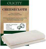 olicity cheesecloth straining unbleached decorations logo