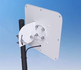 img 2 attached to 📶 Enhance WiFi Range with BAS-2307 15dB Outdoor WiFi Antenna Extender - Up to Half-Mile Coverage for Dual Band 2.4/5 GHz WiFi Routers