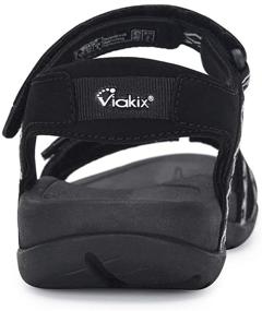 img 1 attached to Viakix Womens Hiking Sandals Comfortable