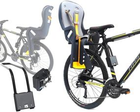 img 1 attached to 🚲 Детское заднее кресло для велосипеда CyclingDeal - стандарт США