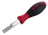 🔪 wiha 43090 universal razor edged scraper: an effective tool with wiha softfinish handle logo