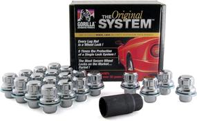 img 3 attached to 🦍 Gorilla Automotive 73633T 'The System' Toyota Mag Wheel Locks – Ultimate Protection for 5 Lug Wheels