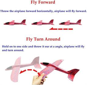img 3 attached to ✈️ Ytzada Airplane Throwing Aircraft Outdoor: Take Flight with Exceptional Performance