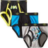 🩲 intimo little boys' batman 3-pack briefs logo