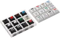 max keyboard cherry mx switch tester: try out mechanical keyboards with 12-key sampler tool (includes printed pbt keycaps) logo