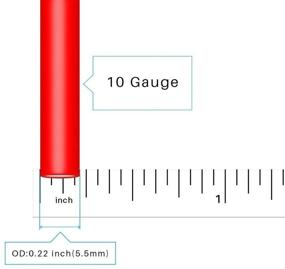 img 3 attached to 🔌 BNTECHGO Silicone Flexible Strands Stranded Industrial Electrical Wire & Cable for Wiring & Connecting